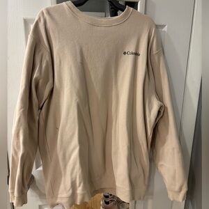 Beige Columbia Crewneck